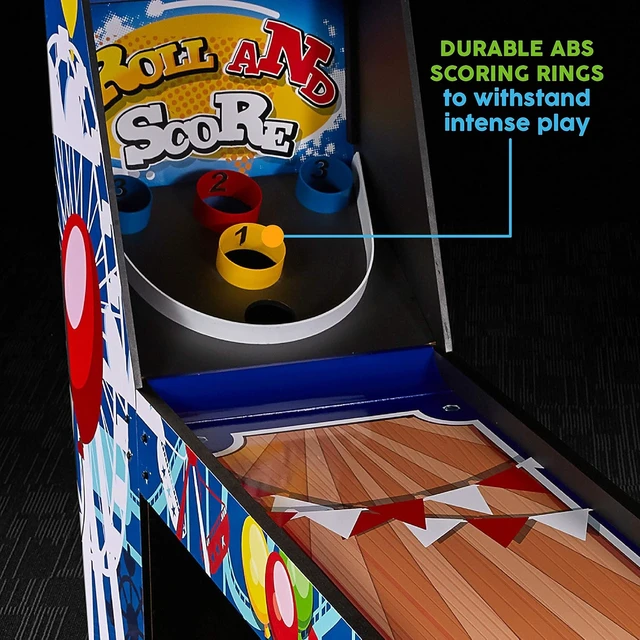 Alt view image 5 of 7 - 87" Roll & Score Arcade Game Durable Electronic Scoring with Sound Effects & Game Balls for Family Game Rooms