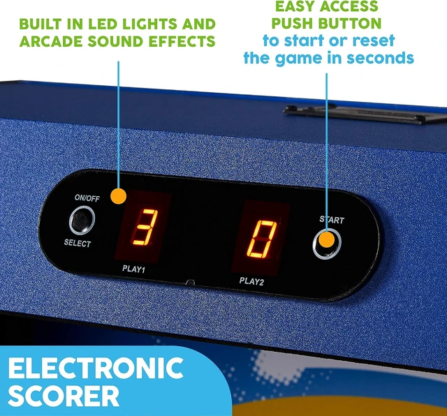 Alt view image 6 of 7 - 87" Roll & Score Arcade Game Durable Electronic Scoring with Sound Effects & Game Balls for Family Game Rooms