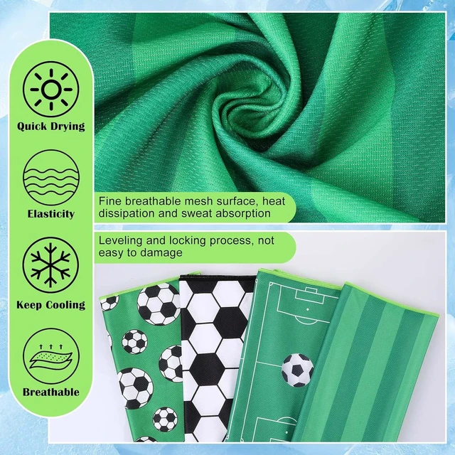 Alt view image 3 of 7 - Soccer Cooling Towels 40x12 Inch 24 Pcs