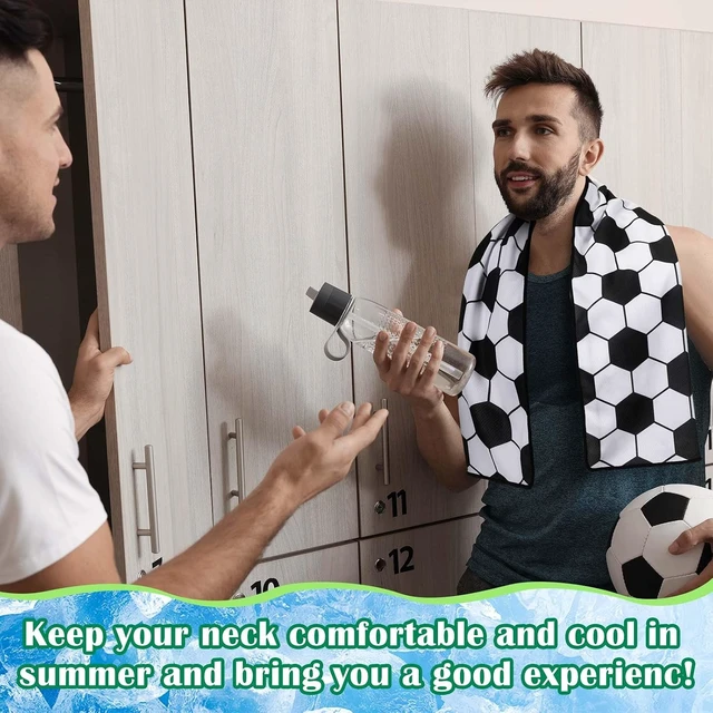 Alt view image 6 of 7 - Soccer Cooling Towels 40x12 Inch 24 Pcs