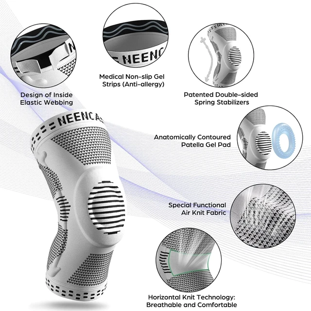 Alt view image 2 of 7 - Professional Medical Knee Brace Support & Relief for Women & Men