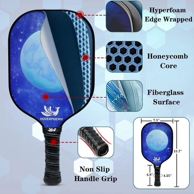 Alt view image 3 of 7 - Portable 22FT Pickleball Net Set with Paddle Set of 4