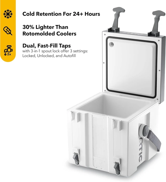 Alt view image 2 of 7 - Halftime 3 Gallon Dual-Tap Water Cooler Dispenser, White