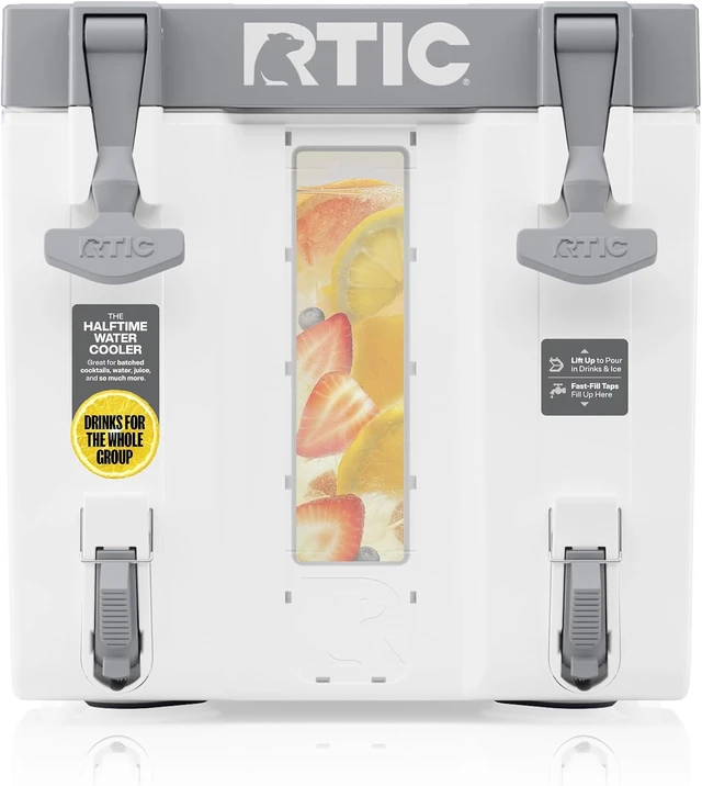 Alt view image 4 of 7 - Halftime 3 Gallon Dual-Tap Water Cooler Dispenser, White