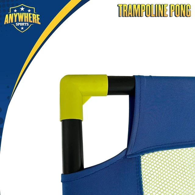 Alt view image 5 of 7 - Anywhere Sports Portable Trampoline Ping Pong Table Tennis Game for Indoor/Outdoor Use Includes Two Paddles, Six Balls, Storage Bag & Compact Size for Kids