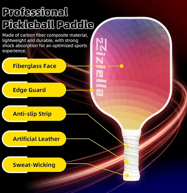 Alt view image 4 of 7 - Portable Indoor Paddle Game Set with Net, Pickleball