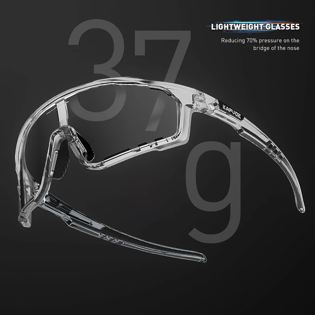 Alt view image 7 of 7 - K76 Photochromic Cycling Sunglasses for Men & Women