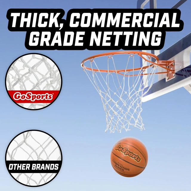Alt view image 4 of 7 - Regulation 18" Steel Basketball Rim, Fixed or Breakaway for Replacement or Garage Mount