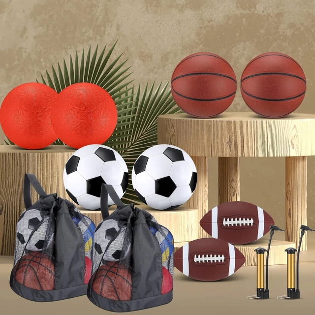Alt view image 4 of 7 - 8 Pcs Multi Sport Ball Set, Operation Christmas Bulk
