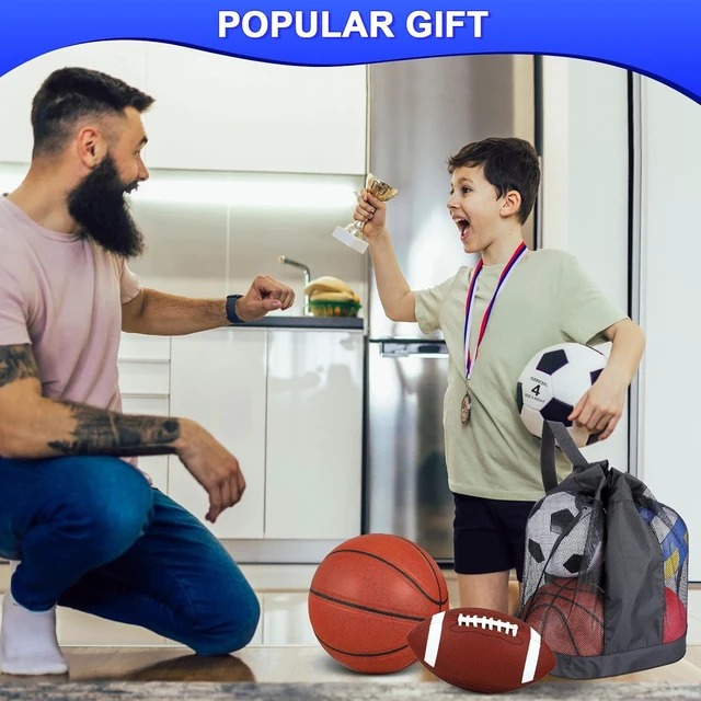 Alt view image 6 of 7 - 8 Pcs Multi Sport Ball Set, Operation Christmas Bulk