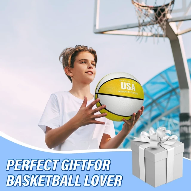 Alt view image 7 of 7 - 12 Pcs Rubber Basketball Bulk with Pump for Indoor & Outdoor