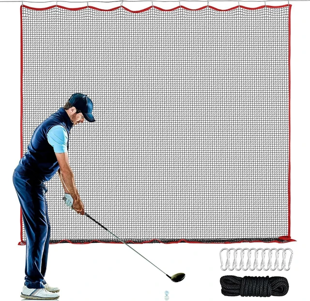 Main image of 10ft/15ft/20ft Golf Netting with 0.75" High-Impact Mesh, Easy Set Up Net