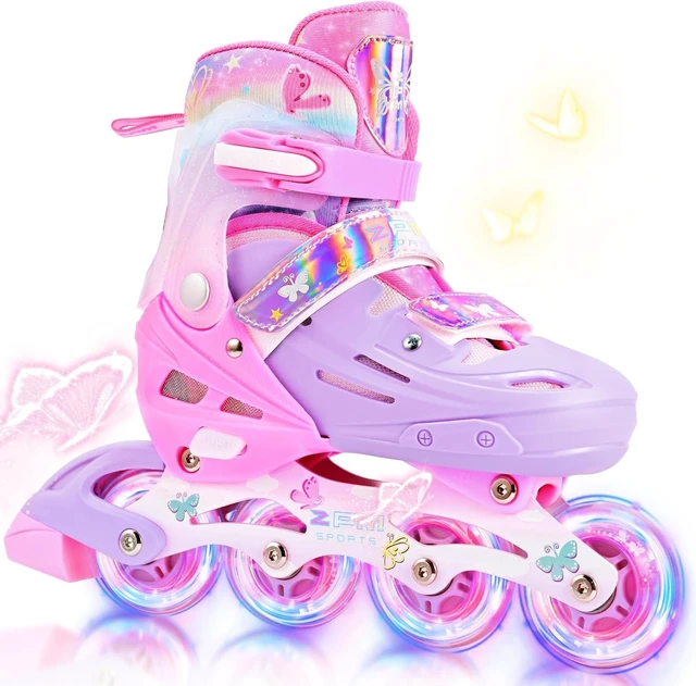 Main image of Adjustable Inline Skates for Kids, Girls, Boys, Youth & Adults