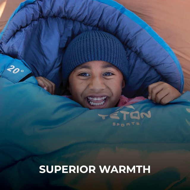 Alt view image 3 of 6 - Teton Celsius All-Weather Sleeping Bags for Adults & Kids, 25F/20F/0F Degrees, Warm & Easy Camping, Travel Sack Included