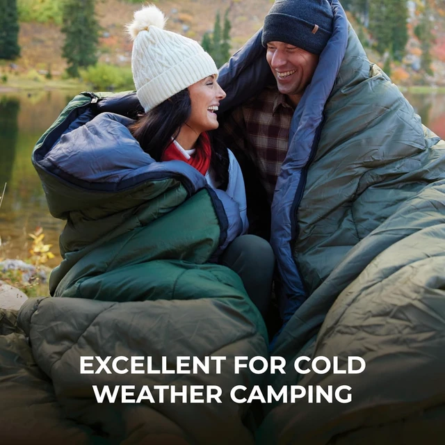 Alt view image 5 of 6 - Teton Celsius All-Weather Sleeping Bags for Adults & Kids, 25F/20F/0F Degrees, Warm & Easy Camping, Travel Sack Included