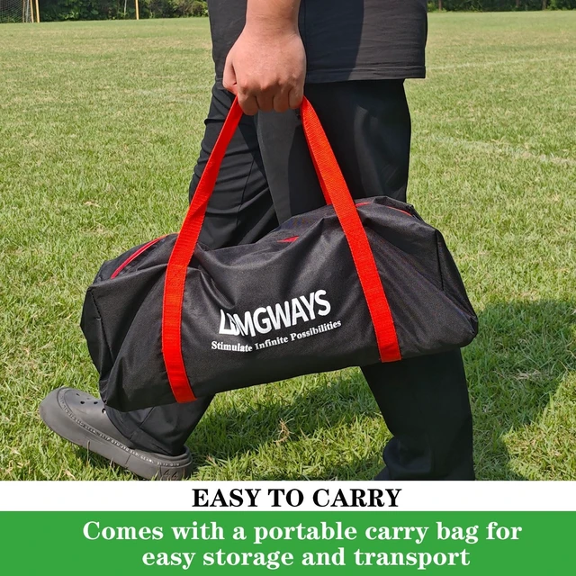 Alt view image 6 of 6 - 7x7FT Portable Baseball & Softball Practice Net with Steel Frame & Bag