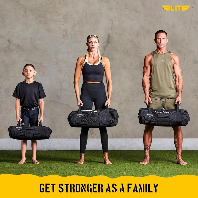 Alt view image 4 of 6 - Workout Sandbag with Strategic Handle Placement for Versatile Core Muscle Fitness & Strength Training (Unfilled)