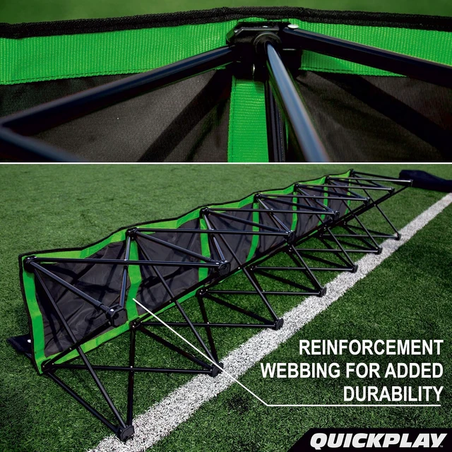 Alt view image 4 of 7 - Pro Folding 6-Seater Soccer Sideline Team Bench