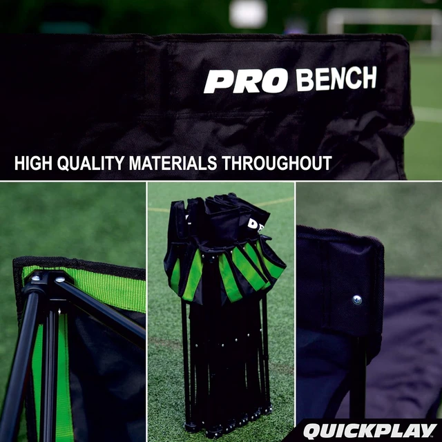 Alt view image 5 of 7 - Pro Folding 6-Seater Soccer Sideline Team Bench