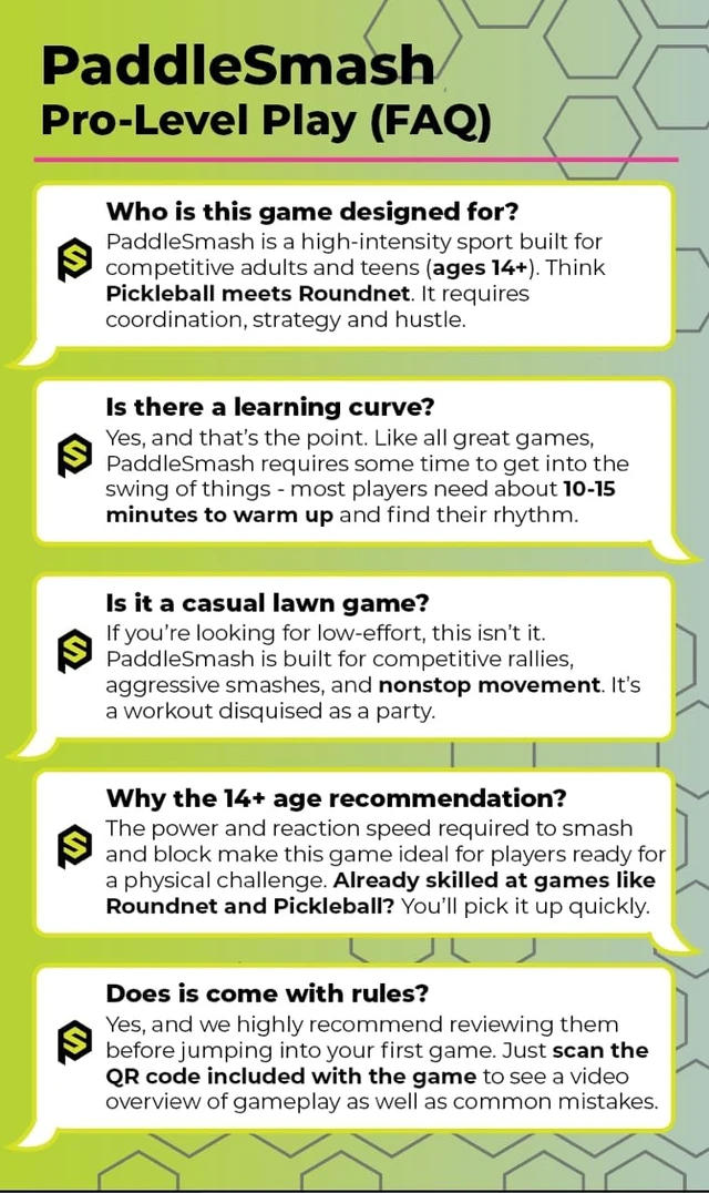 Alt view image 3 of 7 - Pickleball Yard Game for 2-4 Players, As Seen on Shark Tank