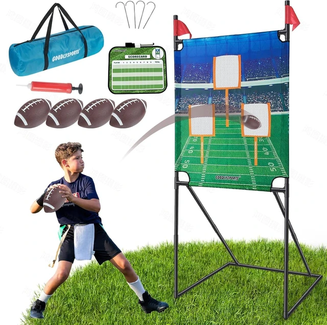 Main image of 66" W x 73" H Football Target Toss Game for Youth & Kids