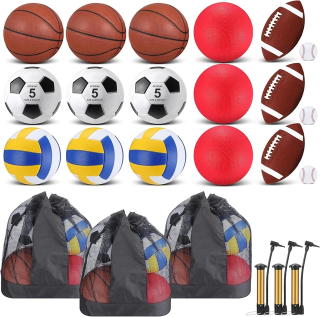 Main image of Bulk Set of 18 Pcs Sport Balls