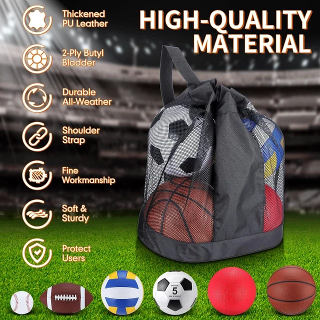 Alt view image 3 of 6 - Bulk Set of 18 Pcs Sport Balls
