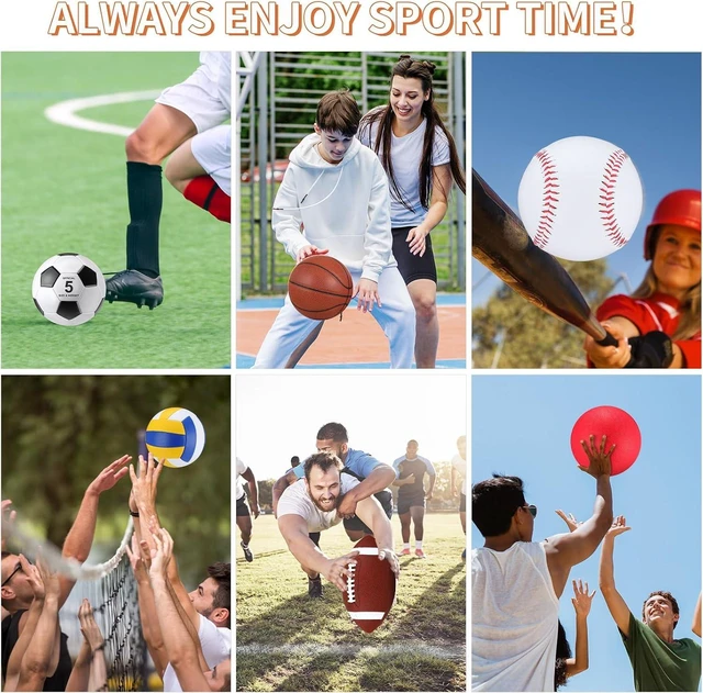 Alt view image 5 of 6 - Bulk Set of 18 Pcs Sport Balls