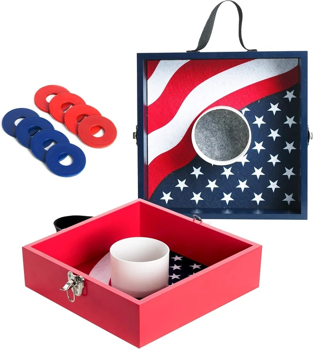 Main image of Outdoor Washer Toss Lawn Game Set
