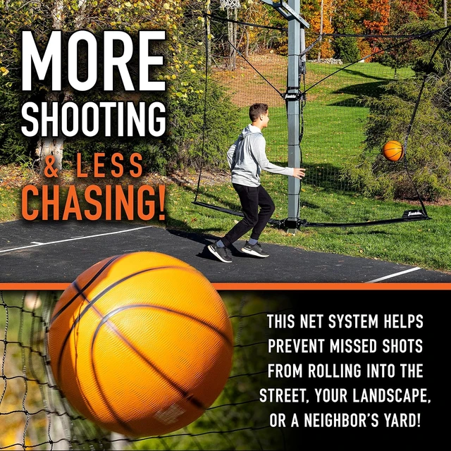 Alt view image 3 of 7 - Basketball Pass-Back Rebounder