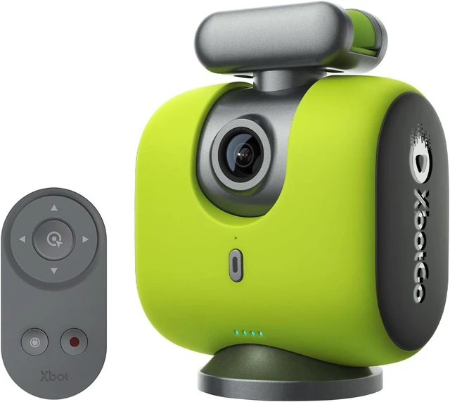 Main image of Chameleon AI Auto Sports Action Camera 4K 60FPS Soccer & Basketball Tracking Camera for Team Sports, Live Streaming, No Subscription, iOS & Android (Lemon Green)