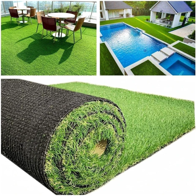 Main image of 0.8 Inch Thick Realistic Synthetic Artificial Grass Turf