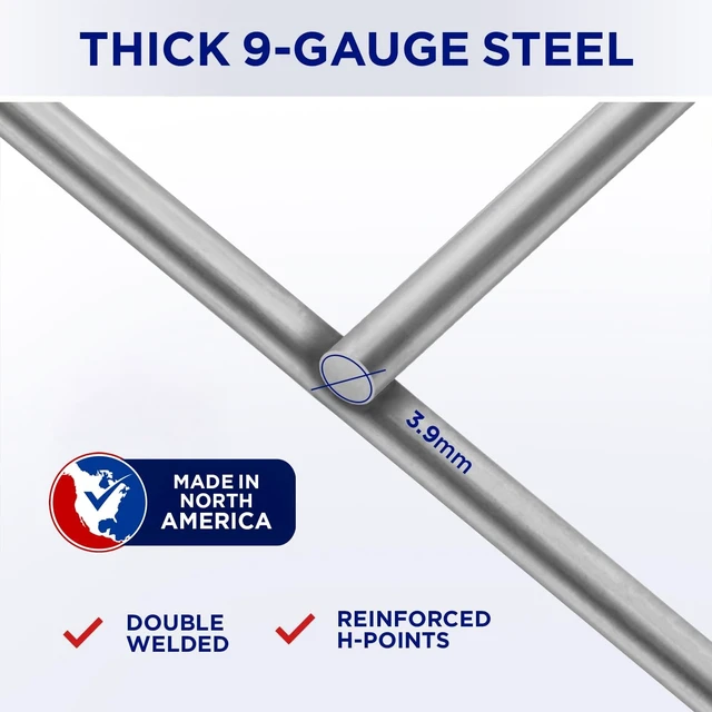 Alt view image 4 of 7 - 100 Pack Durable 24" Metal Yard Sign H-Stakes for Corrugated Plastic Signs, 9-Gauge Galvanized Wire, Weatherproof & Rust-Resistant