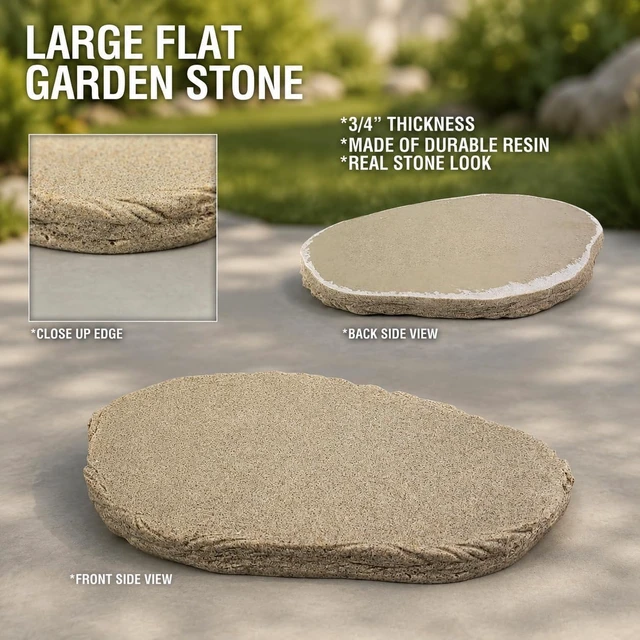 Alt view image 5 of 6 - Personalized Watercolor Memorial Garden Stone with Cross Sympathy Gift in Memory of a Loved One