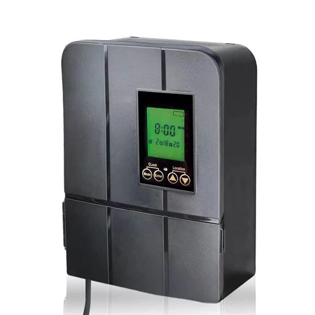 Main image of 50W Low Voltage LED Landscape Lighting Transformer with Dusk-to-Dawn Sensor & Astronomical Timer, Waterproof Toroidal Core, ETL Listed