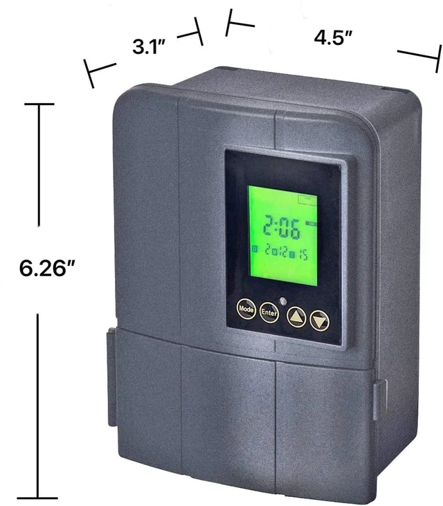 Alt view image 5 of 7 - 50W Low Voltage LED Landscape Lighting Transformer with Dusk-to-Dawn Sensor & Astronomical Timer, Waterproof Toroidal Core, ETL Listed