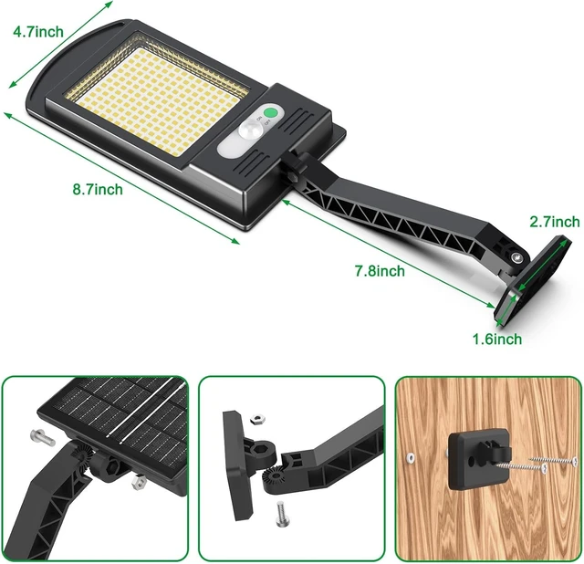 Alt view image 7 of 7 - Outdoor Solar Lights with Motion Sensor