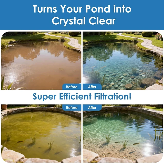 Alt view image 3 of 7 - All-in-One 400GPH Pond Filter Pump & Fountain Kit with 4-Stage Filtration