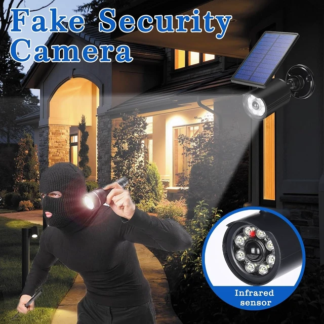 Alt view image 2 of 6 - Waterproof Solar Motion Lights, 3600mAh Security Light for Outside Garden, Driveway, Path & Deck, Yard (2 Pack)
