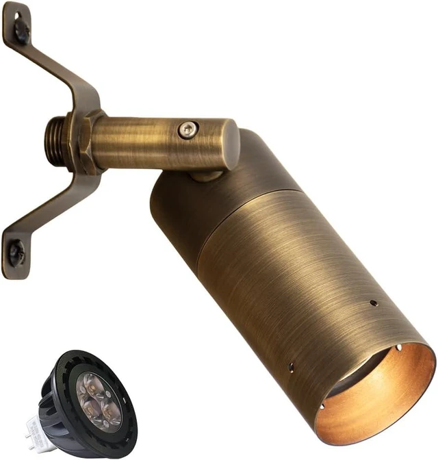Main image of Brass Landscape Spot Down Light for Uplighting, 1 Pack