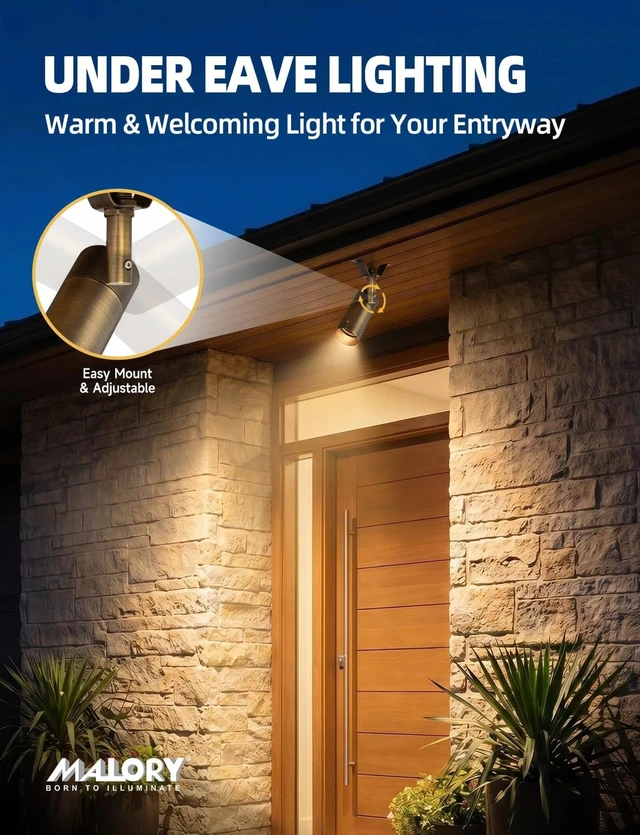 Alt view image 3 of 6 - Brass Landscape Spot Down Light for Uplighting, 1 Pack