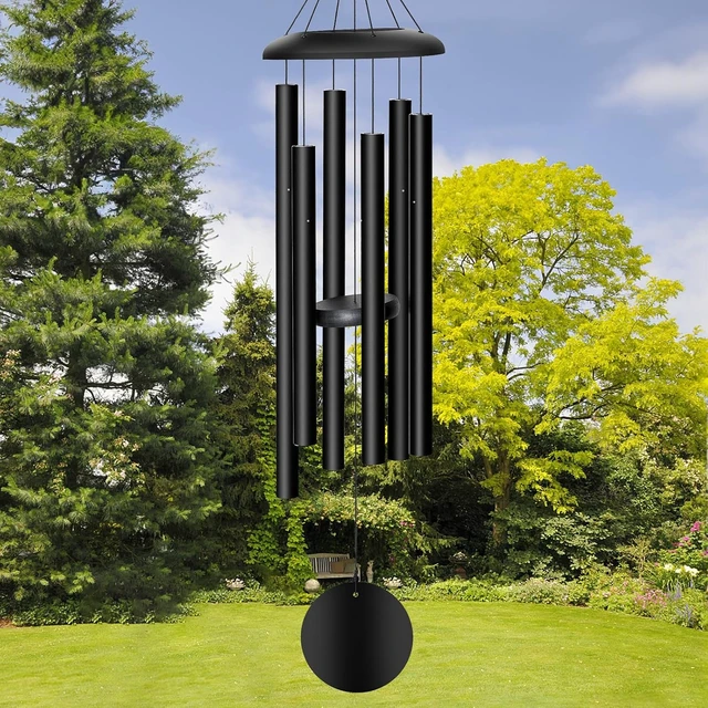 Alt view image 3 of 5 - 38'' Large Memorial Wind Chimes Outdoor