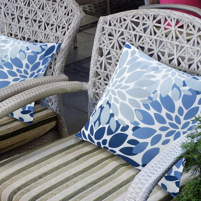 Alt view image 2 of 7 - Decorative Outdoor Throw Pillows with Inserts Included