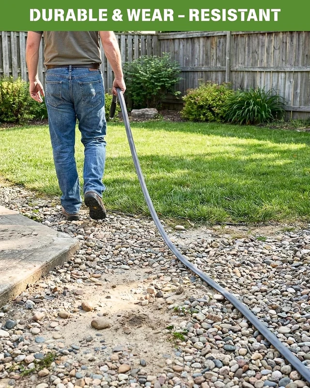 Alt view image 5 of 7 - 5/8-Inch Flexible Garden Hose, 50 FT Lightweight Water Hose for Gardening