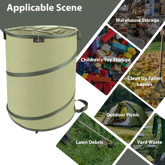 Alt view image 6 of 7 - 45-Gallon Collapsible Garden Bag