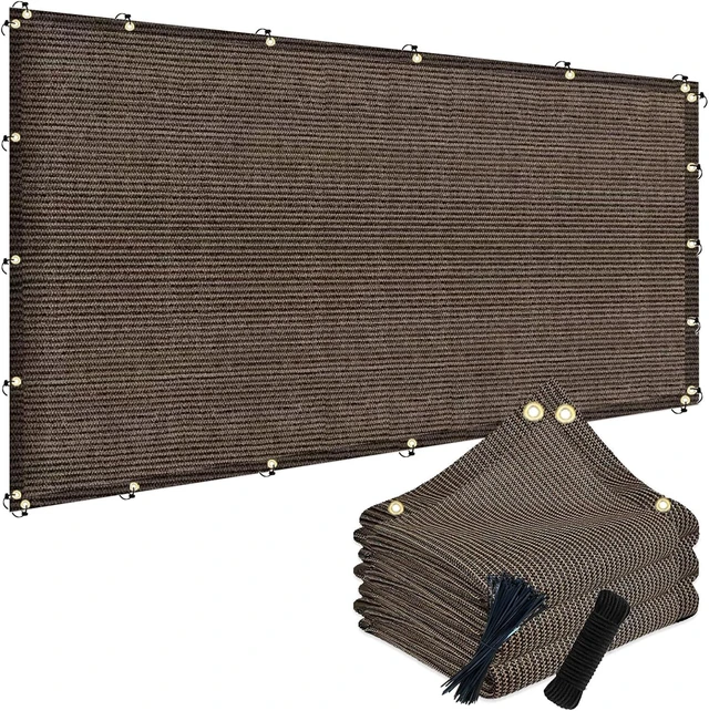 Main image of 90% Sun Shade Cloth, 8 x 20 ft Pergola Shade Cover with Grommets