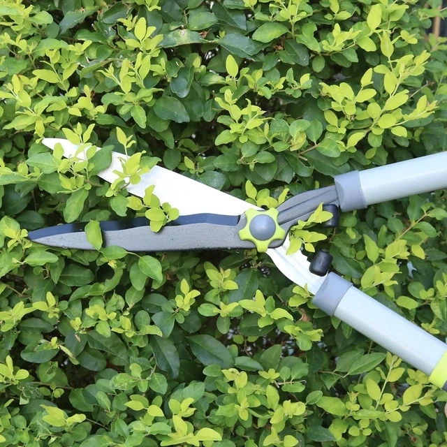 Alt view image 5 of 7 - 3PCS Heavy-Duty Garden Loppers, Hedge Clippers & Pruning Shears Combo Set Compound-Action Branch Cutter for Thick Branches