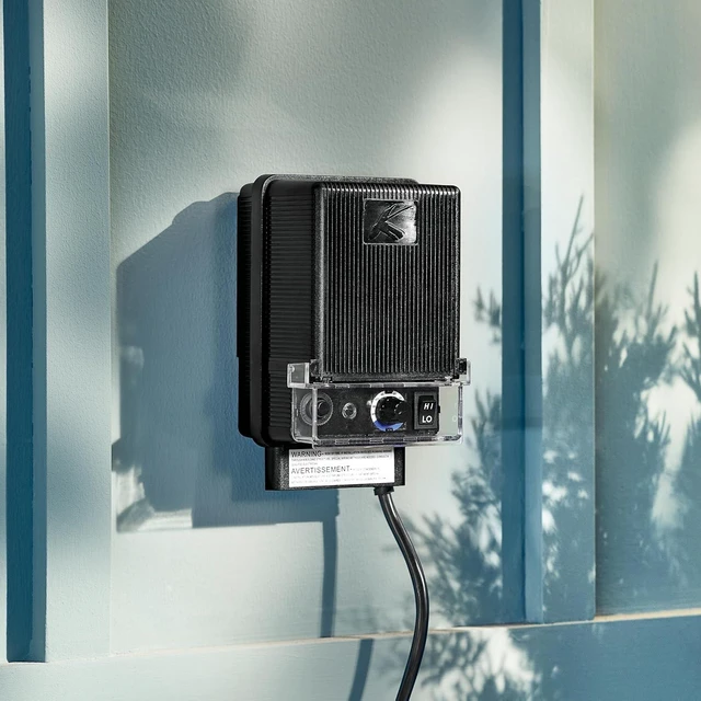 Alt view image 2 of 7 - Black Standard Series Landscape Lighting Transformer