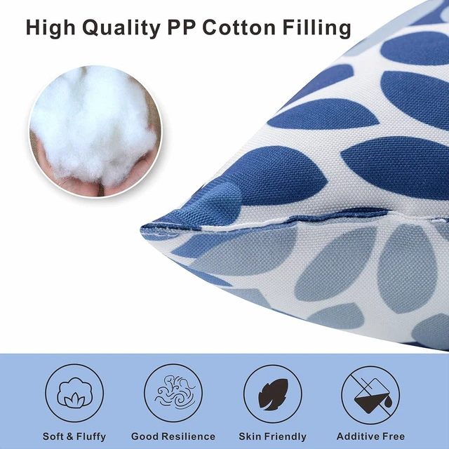 Alt view image 5 of 5 - 18 x 18 Outdoor Throw Pillows with Inserts & Covers