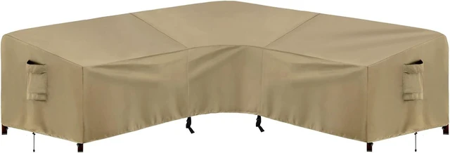 Main image of Waterproof L-Shaped Patio Sectional Cover, Outdoor Furniture Cover